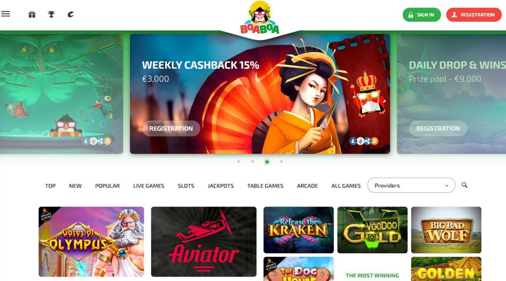 fast payout online casinos like boaboa