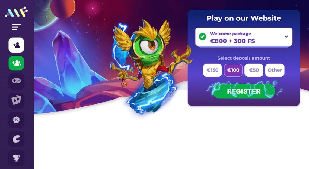 get bonus and free spins at alf-casino