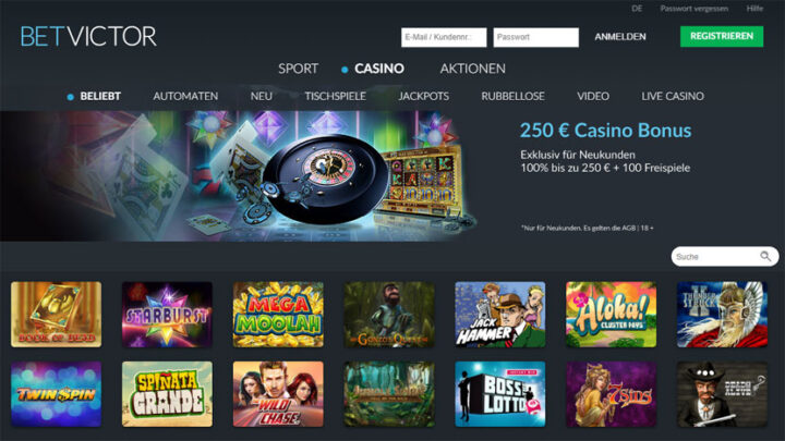 betvictor-casino Info zu Paypal, Visa, Sofortüberweisung, Giropay, Paysafecard