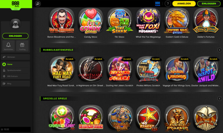 casino 888 slots free online